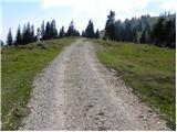 Za Ušivcem - Kapela Marije Snežne (Velika planina)